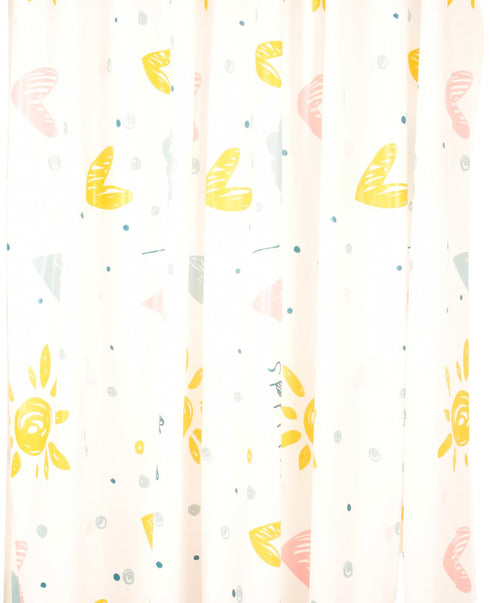 Anti Mould Printed Shower Curtain - Style A