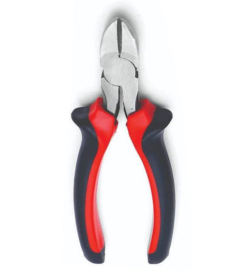 3-Piece Pliers Set – Long Nose, Combination & Diagonal Cutting Pliers with Comfort Grip Handles