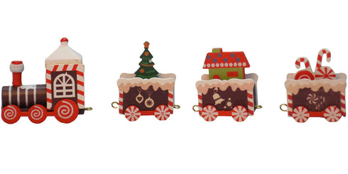 Christmas Train 4 Pack Assorted