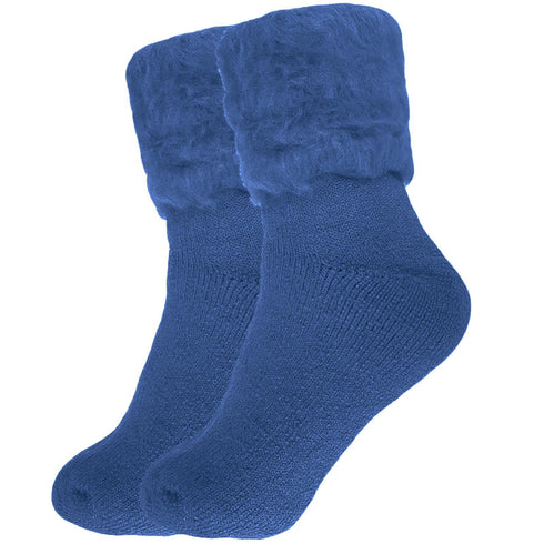 Men’s Thick Thermal Socks – 2.3 TOG Heat Insulated Winter Warm Fleece Lined Socks