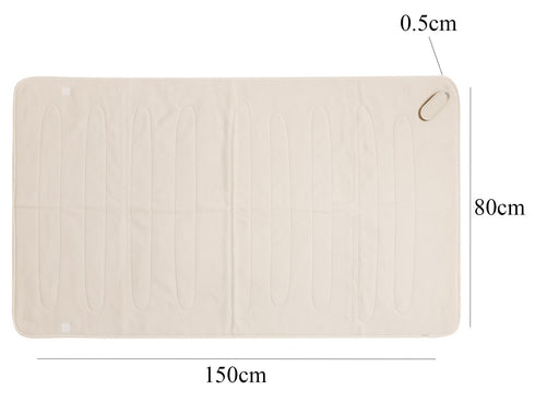 Electric Heated Blanket with Adjustable Temperature Controller