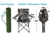 Camping Art Sketch Fishing Beach Portable Chair