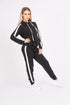 Azire Women's Black Tracksuit AZR_W_TrkSut_Rei_BLK_UK8