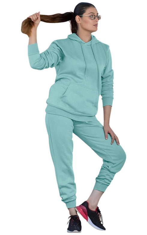 Ladies Plain Pull Over Tracksuit