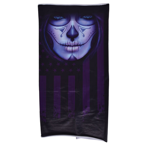 True Face Unisex Girl Face Tube Mask BK_U_Tube_Mask_GrlFace_1s
