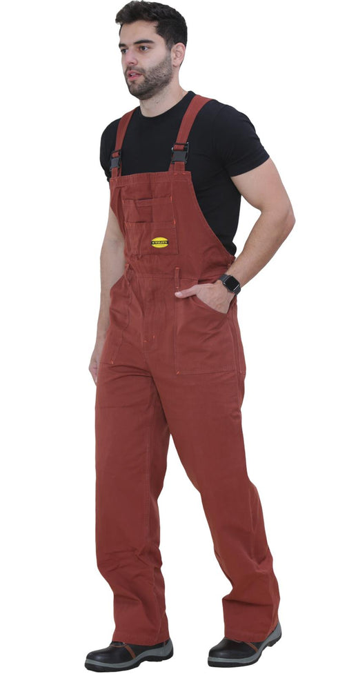 Bib and Brace Overalls Heavy Duty Work Dungarees