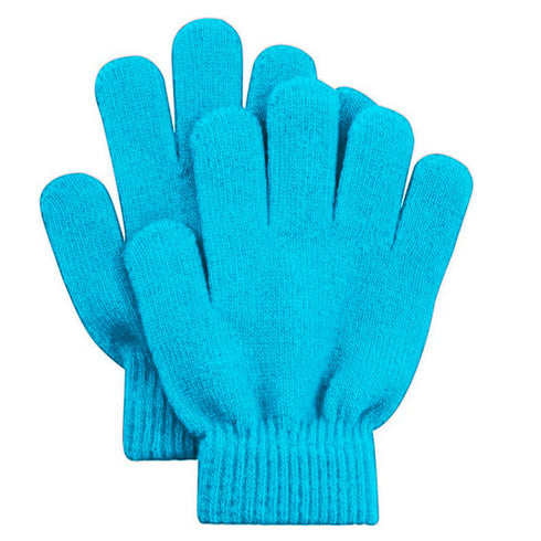 Kids 6 Pack Assorted Colour Gloves