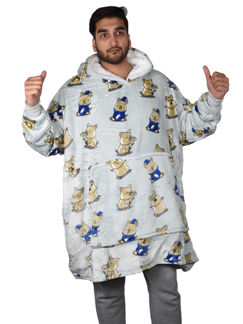 Cozy Unisex Blanket Hoodie - Ultimate Comfort and Warmth for All Genders