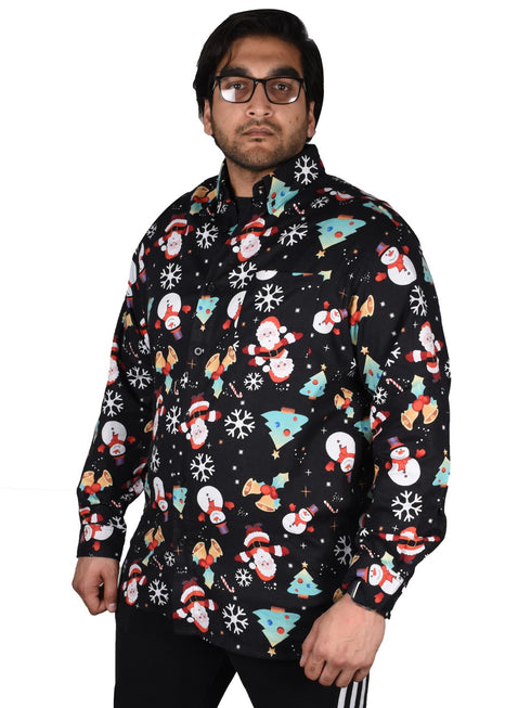 Mens Long Sleeve XMAS Shirts