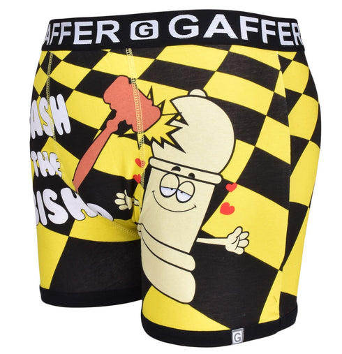 20 Pack Gaffer Novelty Boxer Shorts Bash the Bishop Print - £1.00 Per Unit