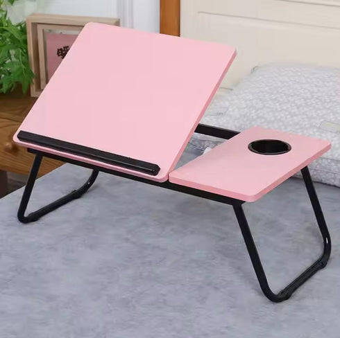 Foldable Laptop Desk Portable Folding Computer Table for Home & Office