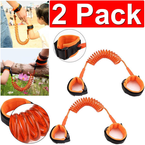 2 Pack Kids Anti Lost Safety Wrist Link Band