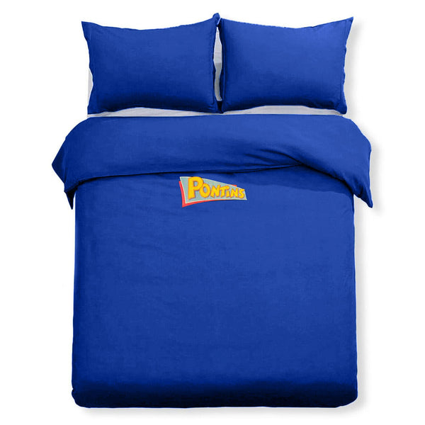 Royal Blue Full Bedding Set Double Single