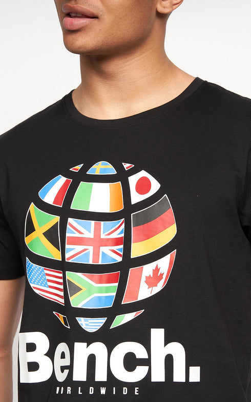 Bench Men World Wide T-Shirt