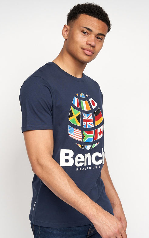 Bench Men World Wide T-Shirt