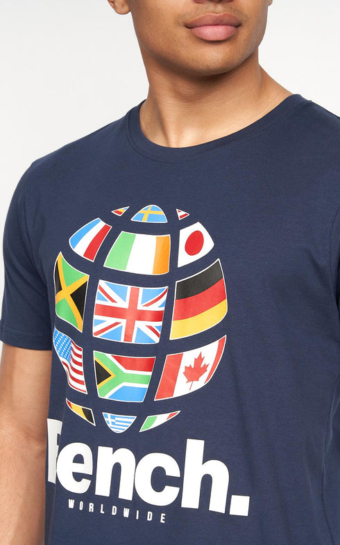 Bench Men World Wide T-Shirt