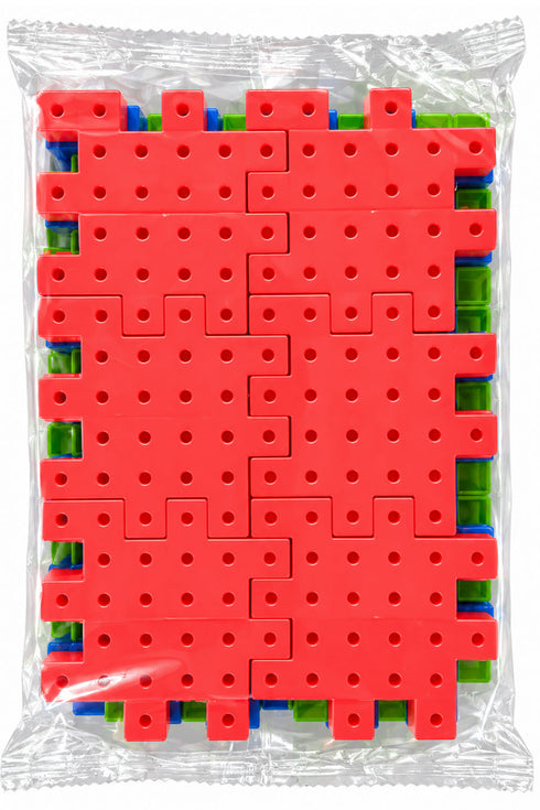 IQ Builder 81 Pieces Gear Building Blocks Puzzle Set