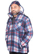 Mens Sherpa Fur Lined Hoodie
