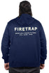 Fire Trap Mens Fleece Zip Up Hoodie
