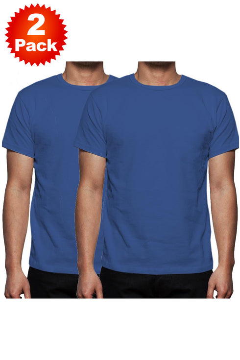 2 Pack Mens Polycotton T-Shirts