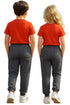 Kids Breathable Fleece Jogging Bottoms