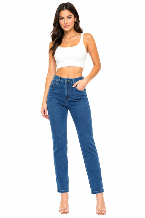 9 Pack Women’s High Waist Straight, Wide Leg & Flared Denim Jeans - From £3.99 Per Unit