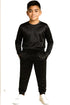 Kids Tracksuit Set – Boys & Girls Joggers & Crew Neck Sweatshirt