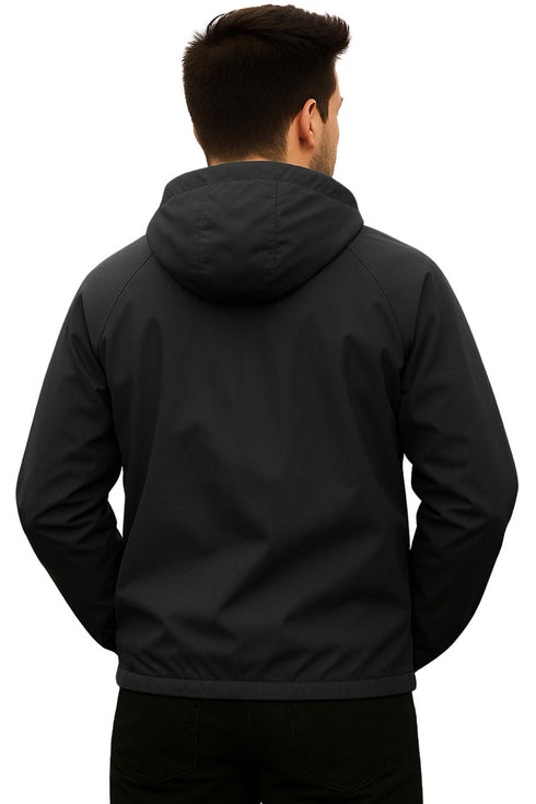 Men’s Lightweight Water Resistant Jacket | Hooded Windbreaker