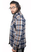 Mens Sherpa Fur Lined Collar Shirt
