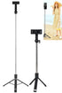 2in 1 Selfie Stick Tripod with Bluetooth - Extendable Phone Stand for Photos, Videos & Live Streaming