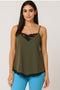 Womens Sleeveless V-Neck Summer Top