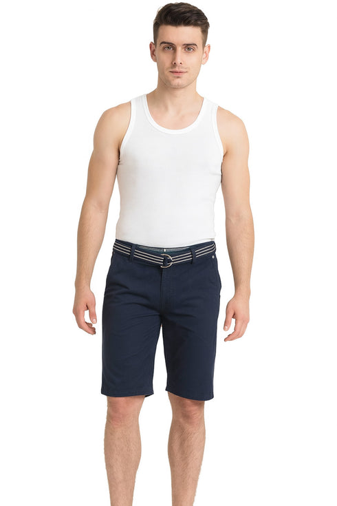 Men’s Cotton Casual Shorts – Comfortable Knee-Length Summer Wear