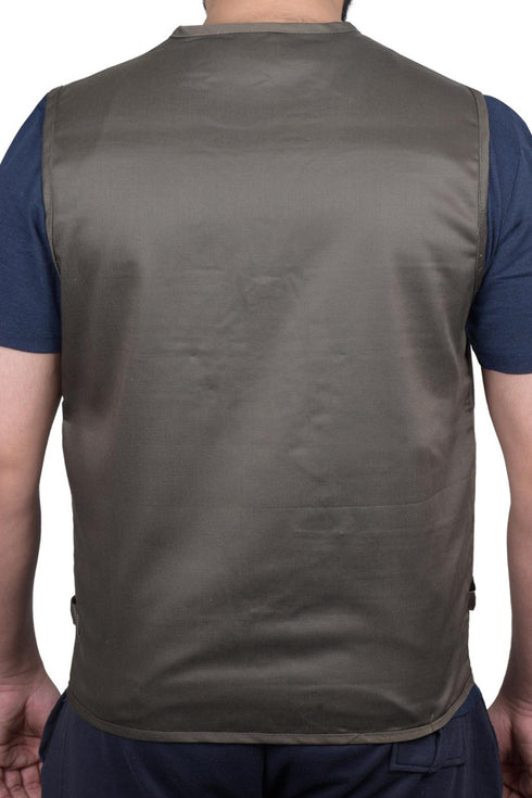 Mens Sleeveless Outdoor Work Gilet