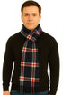 Wool Blend Muffler Scarf – Unisex Autumn Winter Knit Wrap