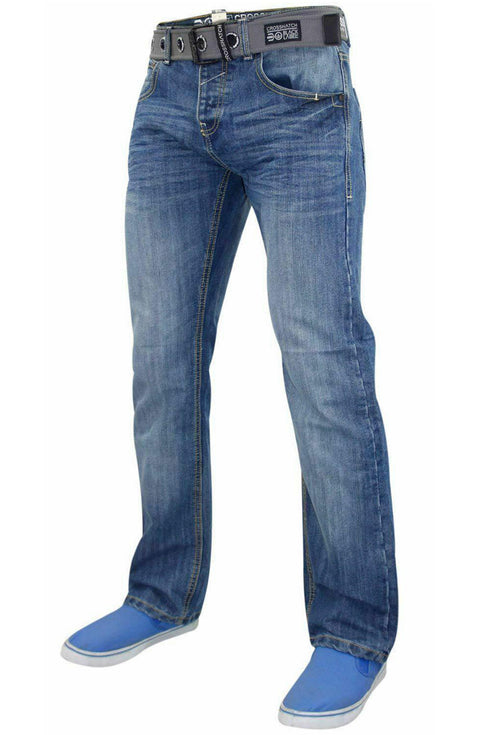 Mens Straight Leg Jeans