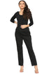 Women’s Black High Waisted Straight Leg Jeans