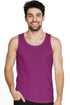 Men's Plain Polycotton Vest Tank Top