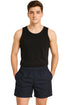 Men's Comfort Fit Polycotton Shorts with Zip Pockets & Drawcord