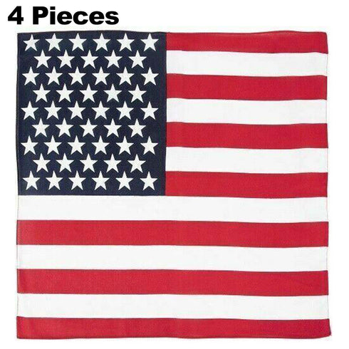60 Pack Assorted Bandanas – Bulk Paisley, Solid, Camo & Flag Designs - From 49p Per Unit