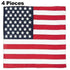 60 Pack Assorted Bandanas – Bulk Paisley, Solid, Camo & Flag Designs - From 49p Per Unit