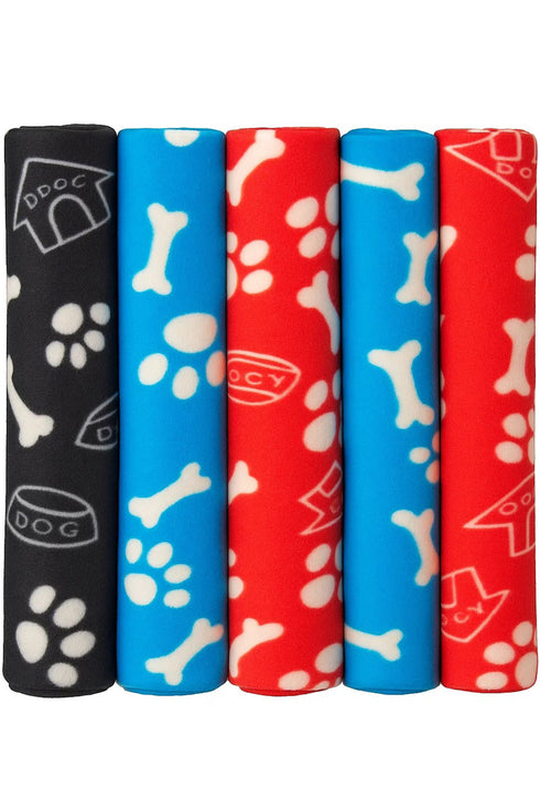 Pet Thin Soft Polyester Blanket - 3/6 Pack