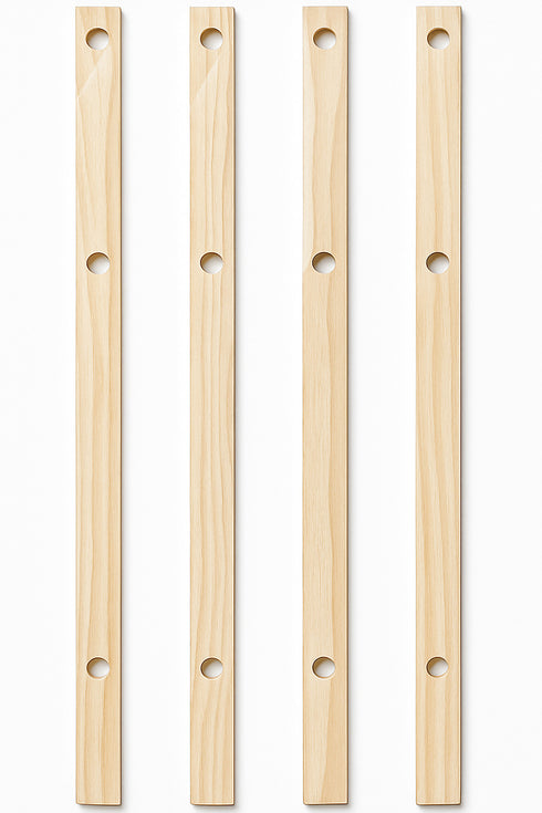 Kids Double-Sided Wooden Easel – Chalkboard & Whiteboard with Accessories