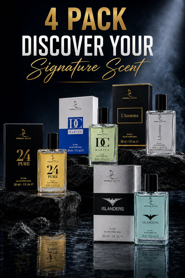 Men’s 4 Pack Eau de Toilette Gift Set – 4 x 30ml