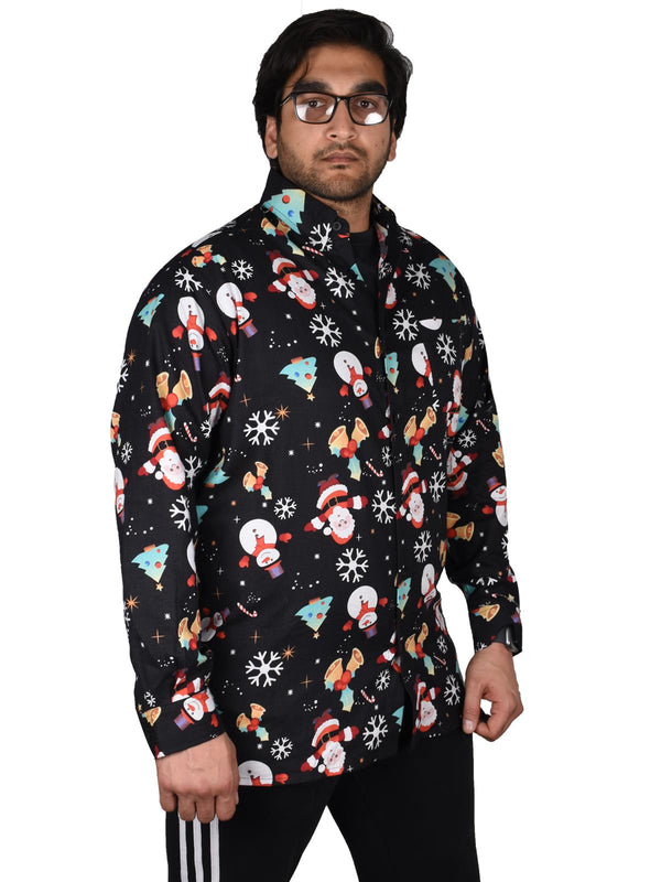 Mens Long Sleeve XMAS Shirts