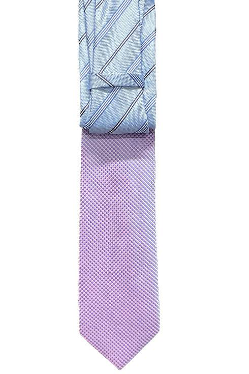 10 Pack Mens Solid Striped Ties