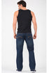 Men’s Faded Straight-Leg Denim Jeans