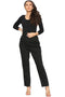 Women's Dark Blue Slim Fit Jeans