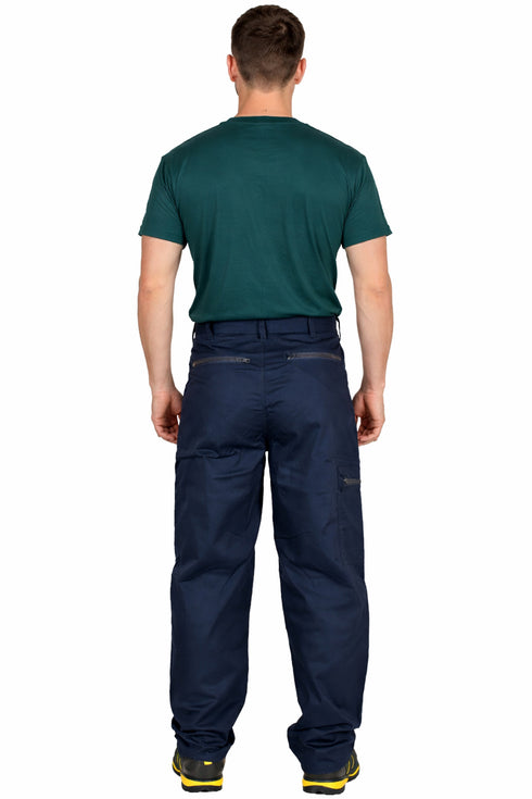 Men’s Durable Cargo Pants With Multiple Zipper Pockets