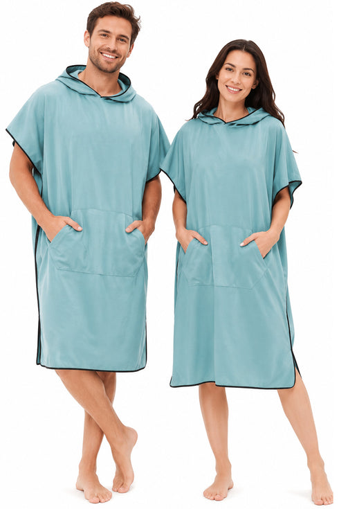 50 Pack Unisex Hooded Changing Robes – Quick Dry Lightweight Wholesale Robes