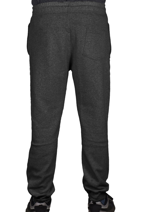 Men Elasticated Drawstring Fleece Bottoms